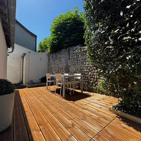 June - House In Honfleur, Terrace, Private Parking Feriehus Honfleur
